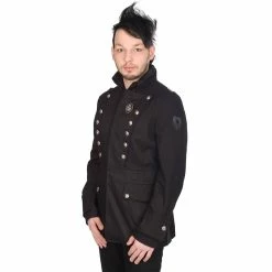 Aderlass Gothic Jacket - Military Jacket Denim
