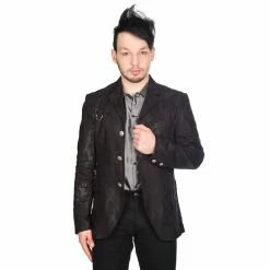 Aderlass Men's Jacket - Rockstar Art Denim