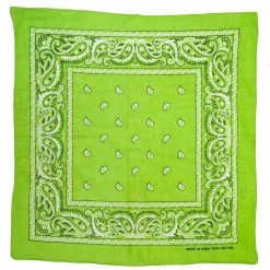Bandana - Paisley Lime