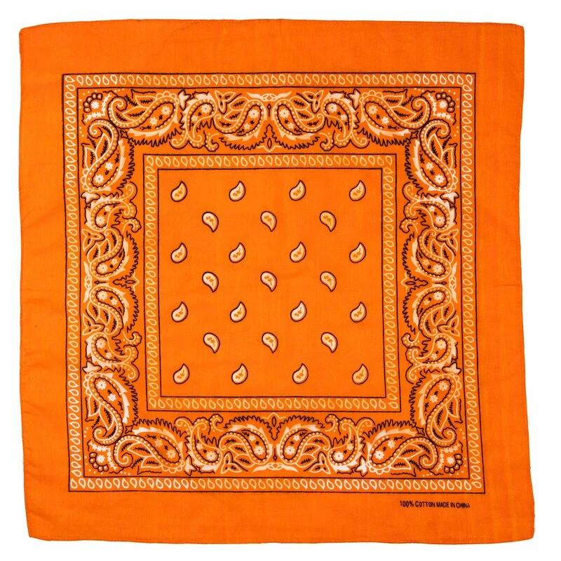 Bandana - Paisley Orange