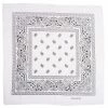 Bandana - Paisley White