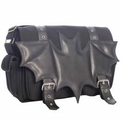 Banned Alternative Messenger Bag - Dark Ritual