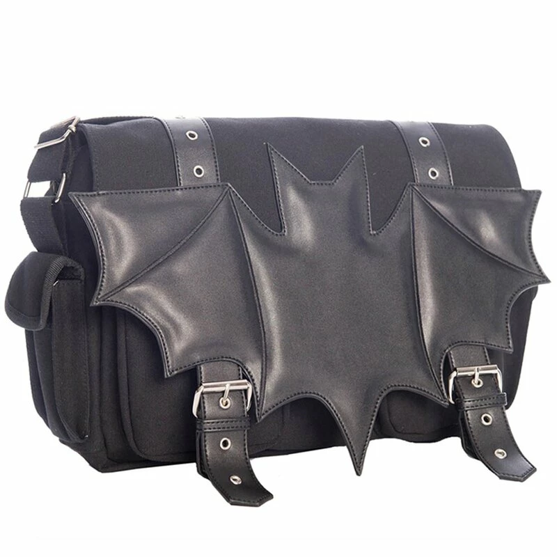 Banned Alternative Messenger Bag - Dark Ritual