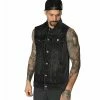 Hyraw Denim Vest - Blanko