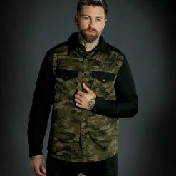 Hyraw Jacket - Camo Flag