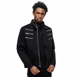 Killstar Denim Biker Jacket - Reign