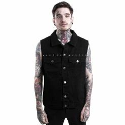 Killstar Denim Vest - Hellcore