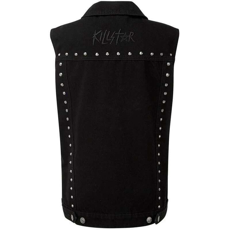 Killstar Denim Vest - Hellcore - Image 4