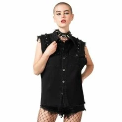 Killstar Denim Vest - Ruse