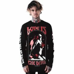Killstar Langarm T-Shirt - Love Devil