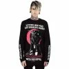 Killstar Longsleeve T-Shirt - Handshake