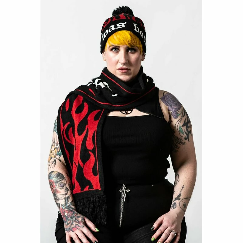 Killstar Winter Scarf - Boring - Image 2