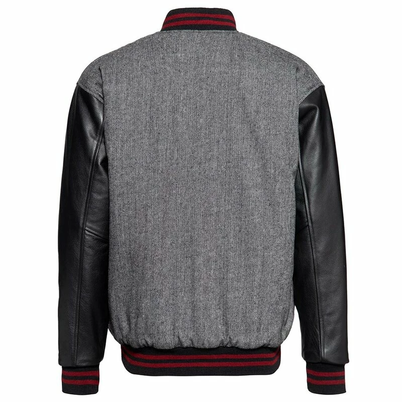 King Kerosin College Jacket - Script Herringbone - Image 2