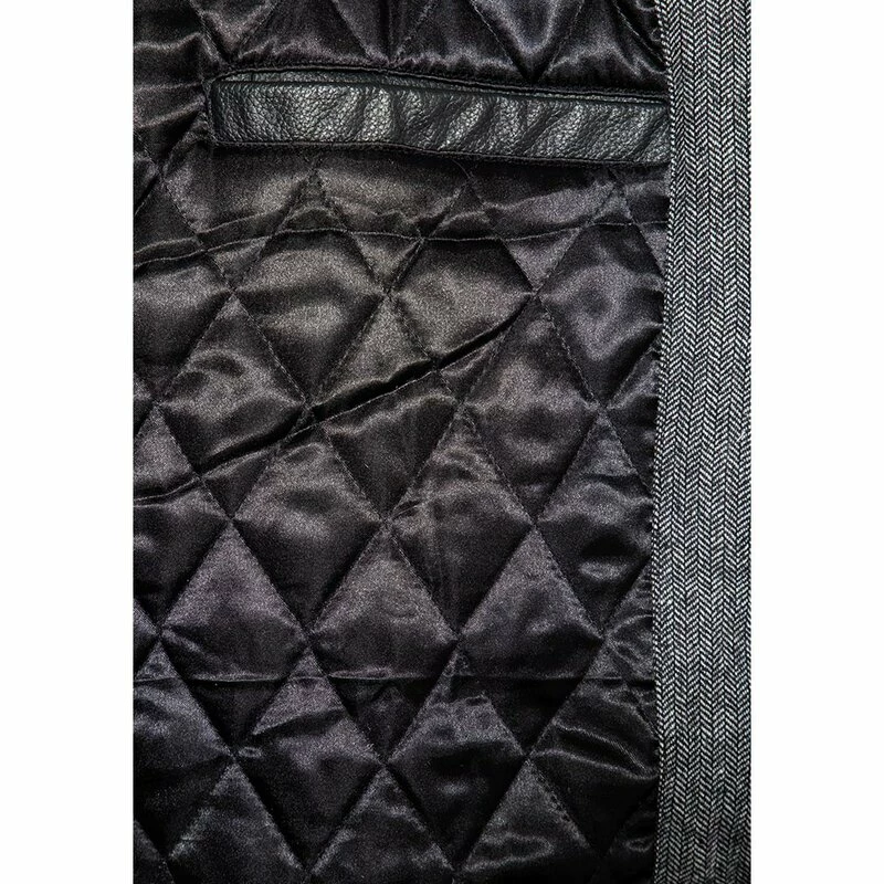 King Kerosin College Jacket - Script Herringbone - Image 5