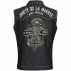 King Kerosin Denim Vest - Jinete De La Muerte