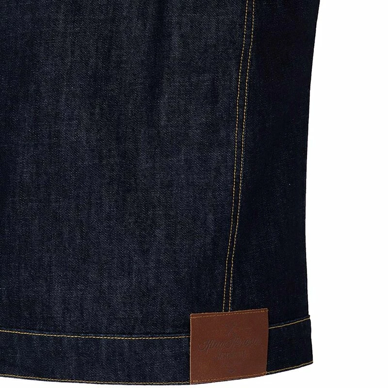 King Kerosin Denim Vest - Speedway Kings - Image 4