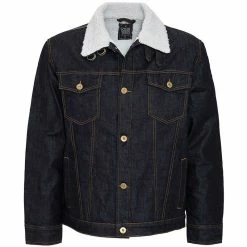 King Kerosin Denim Winter Jacket - Dip & Dry