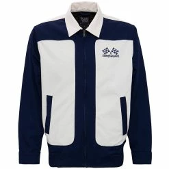 King Kerosin Gabardine Jacket - Speed Shop Blue