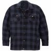 King Kerosin Woodcutter / Denim Kevlar Reversible Jacket - Turning Shirt Blue