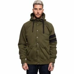 King Kerosin Zip Hoodie - Speed Blanko