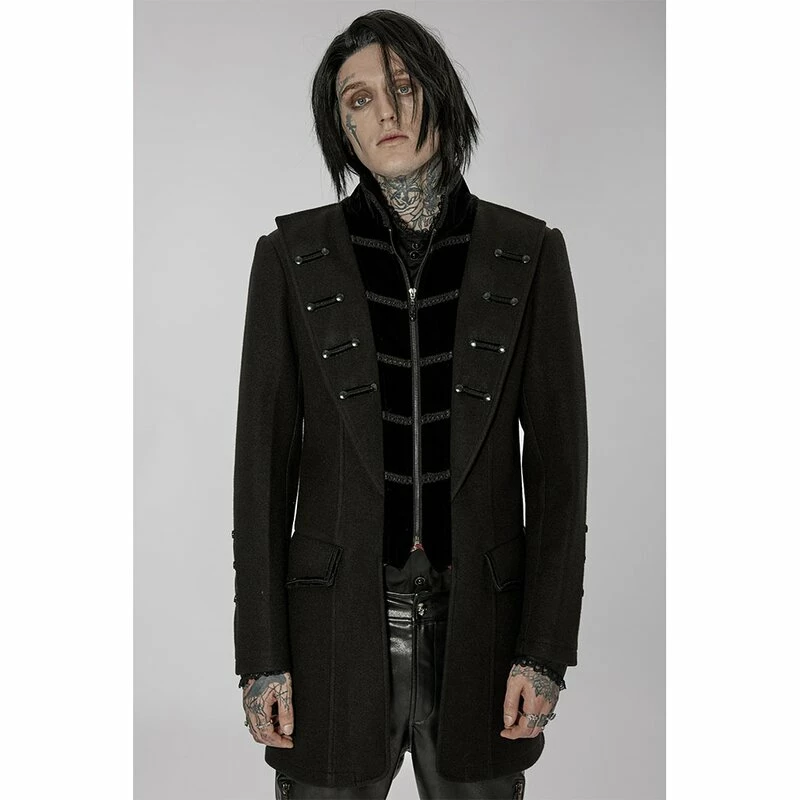 Punk Rave Coat - Admiral - Image 2