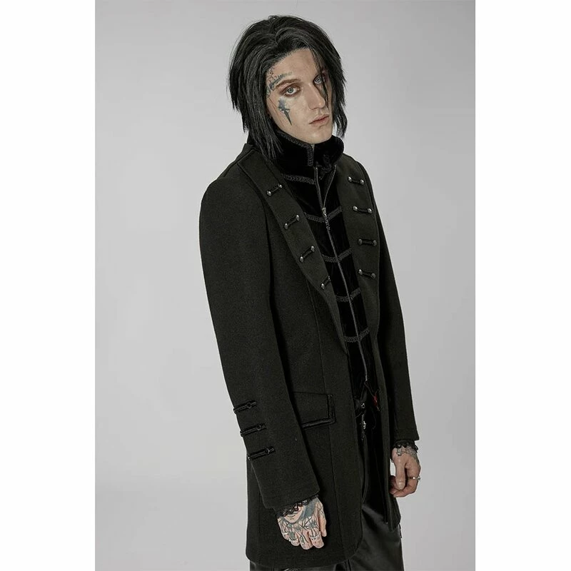 Punk Rave Coat - Admiral - Image 3