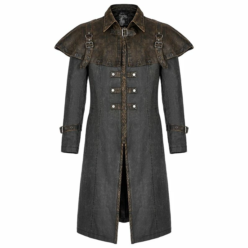 Punk Rave Coat - Skullblow - Image 6