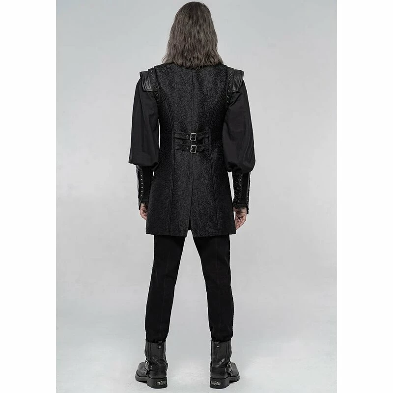 Punk Rave Gents' Coat - Jin - Image 4