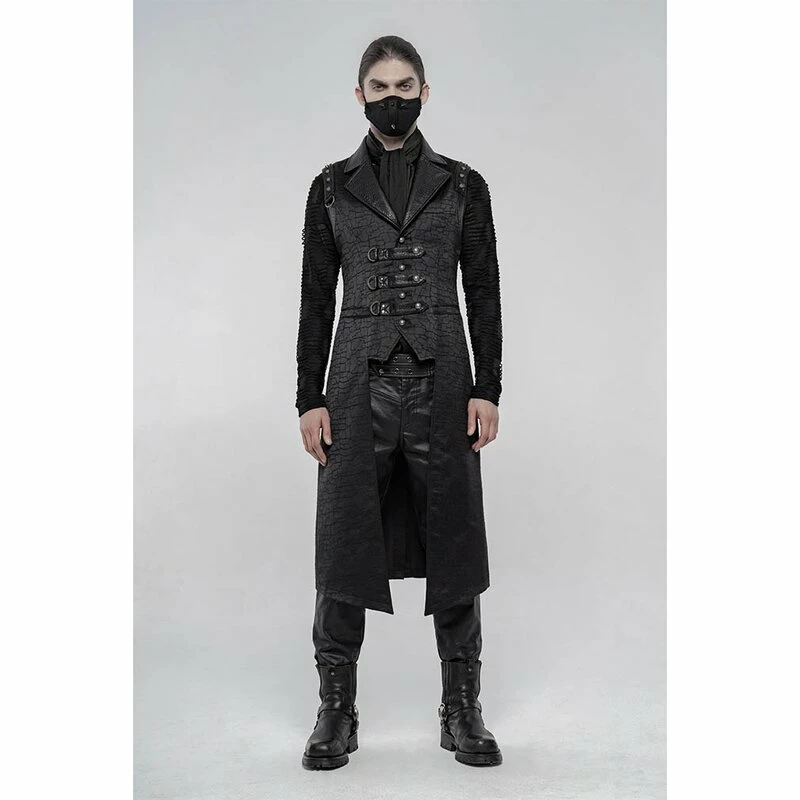 Punk Rave Gents' Coat - Morpheus - Image 2