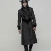 Punk Rave Gents' Coat - Nocturn