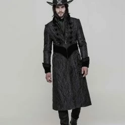 Punk Rave Gents' Coat - Nocturn