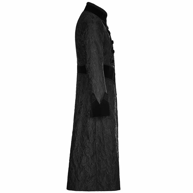 Punk Rave Gents' Coat - Nocturn - Image 6