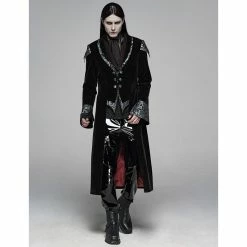 Punk Rave Gents' Coat - The Magician