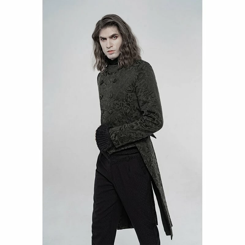 Punk Rave Gents' Coat - Theatre Des Vampires - Image 2