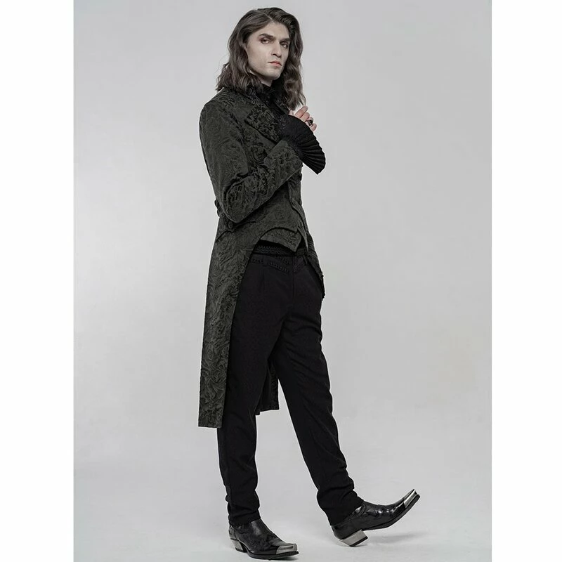 Punk Rave Gents' Coat - Theatre Des Vampires - Image 3