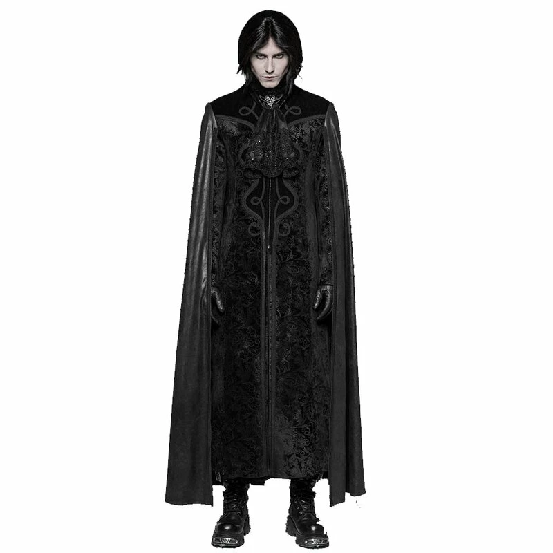 Punk Rave Gents' Coat - Vampyr - Image 2