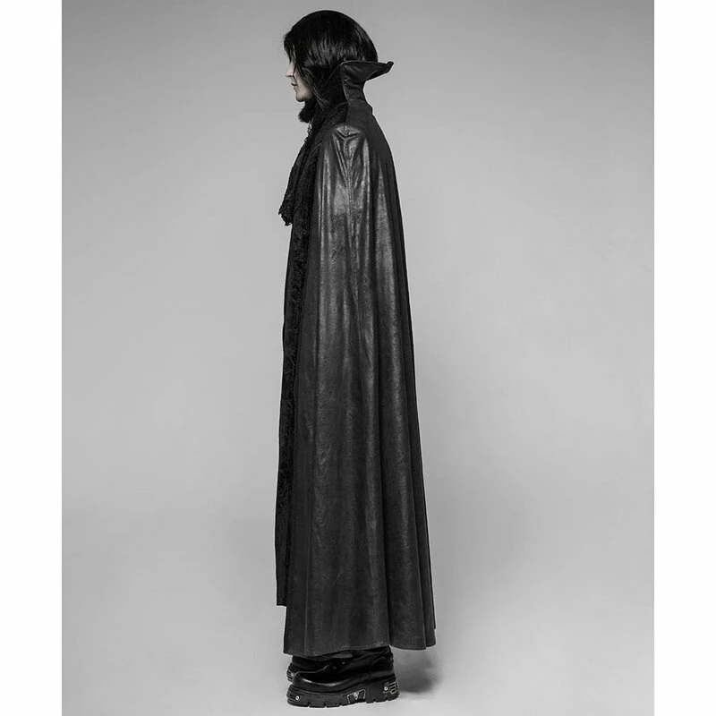 Punk Rave Gents' Coat - Vampyr - Image 3
