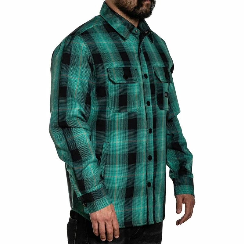 Sullen Clothing Flannel Jacket - Sunset - Image 4