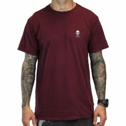 Sullen Clothing T-Shirt - Standard Issue Burgundy