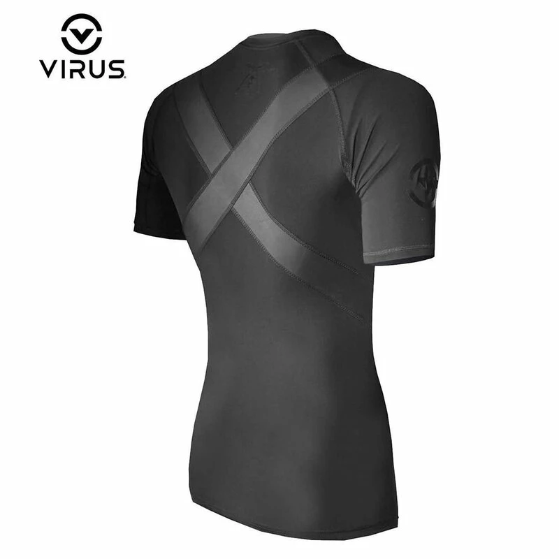 Sullen Clothing X Virus Compression Shirt - Posture Correct Black - Image 4